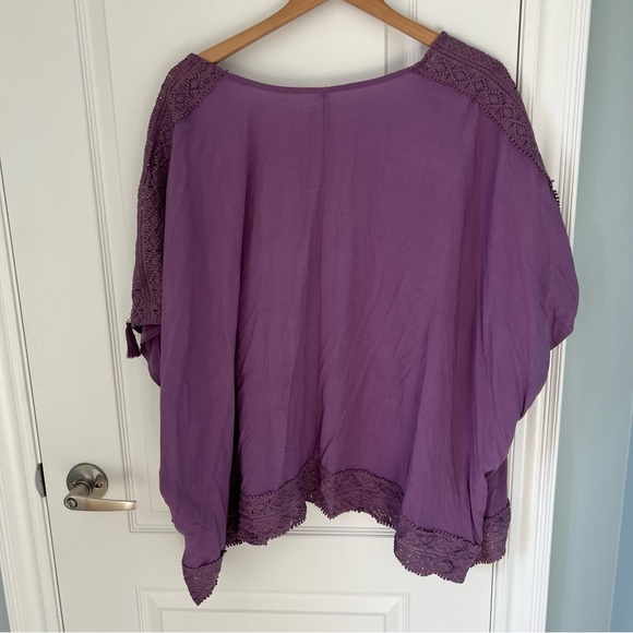 Boho kimono purple - Picture 4 of 7